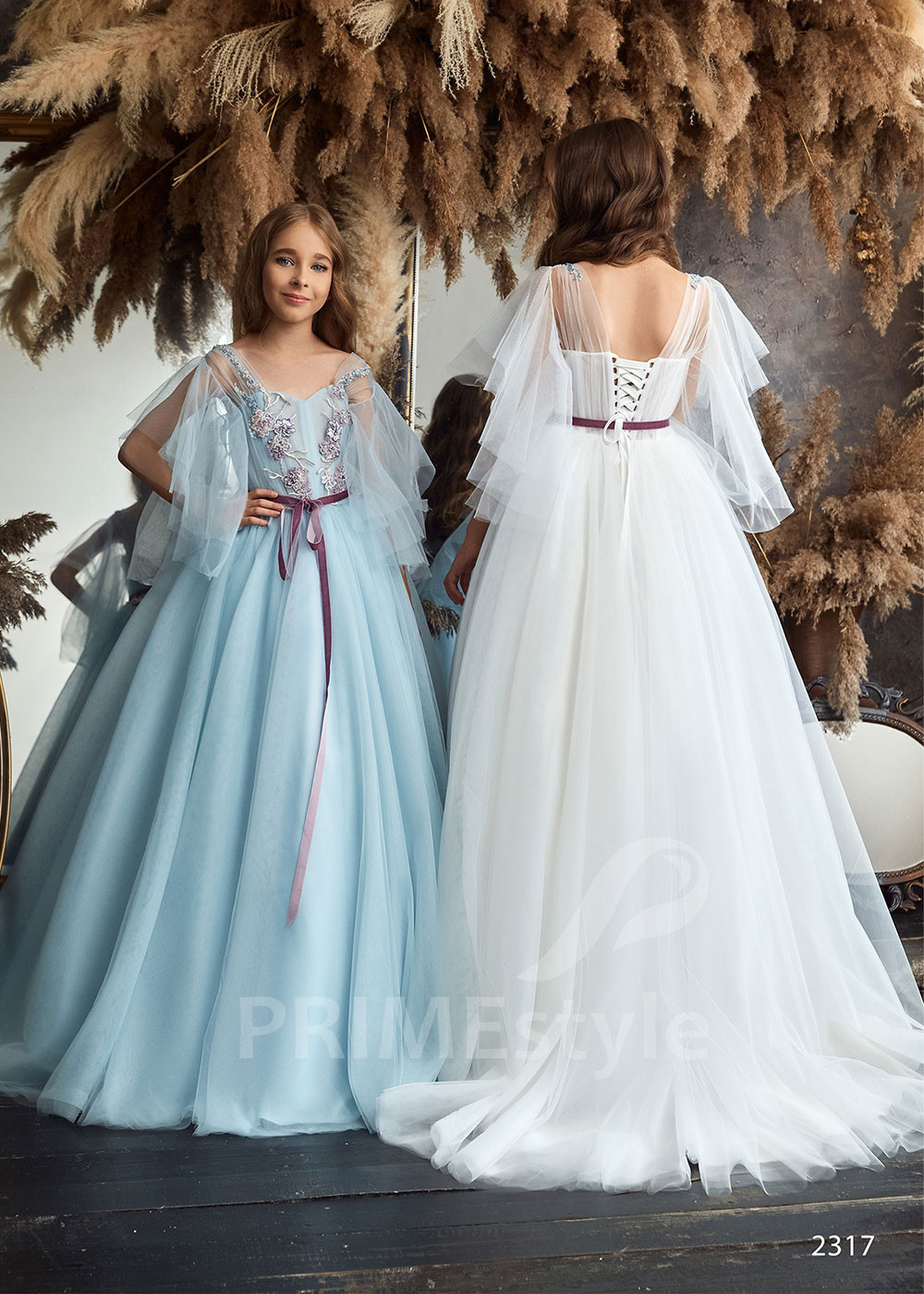 Detské spoločenské šaty LC2317