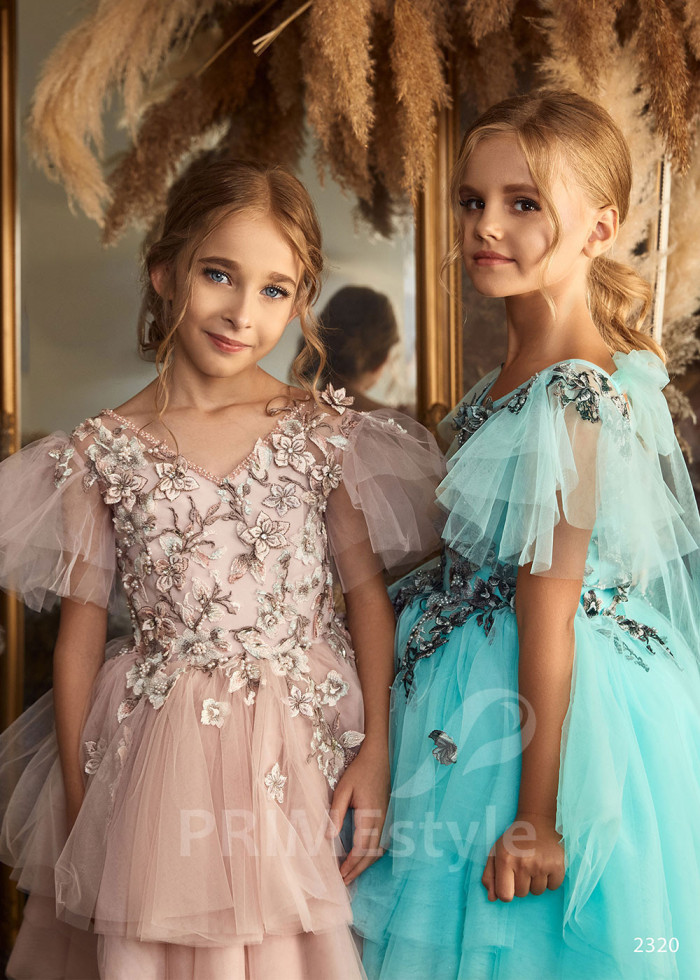 Detské slávnostné šaty LC2320