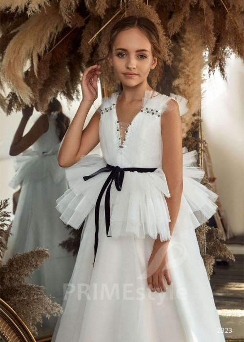 Dievčenské spoločenské šaty LC2323 2