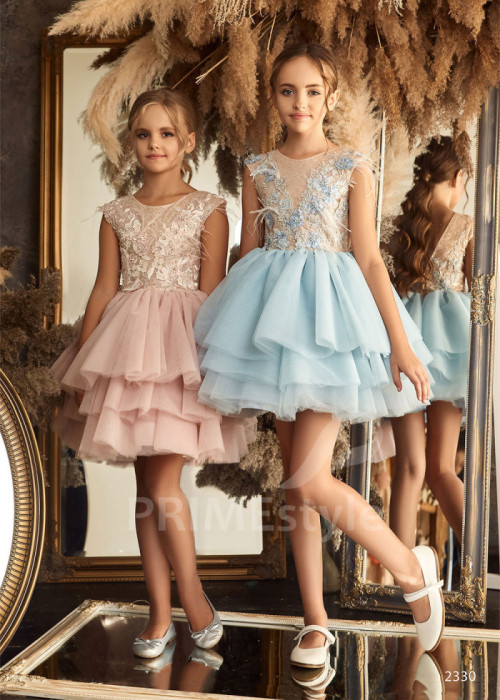 Detské šaty na svadbu LC2330