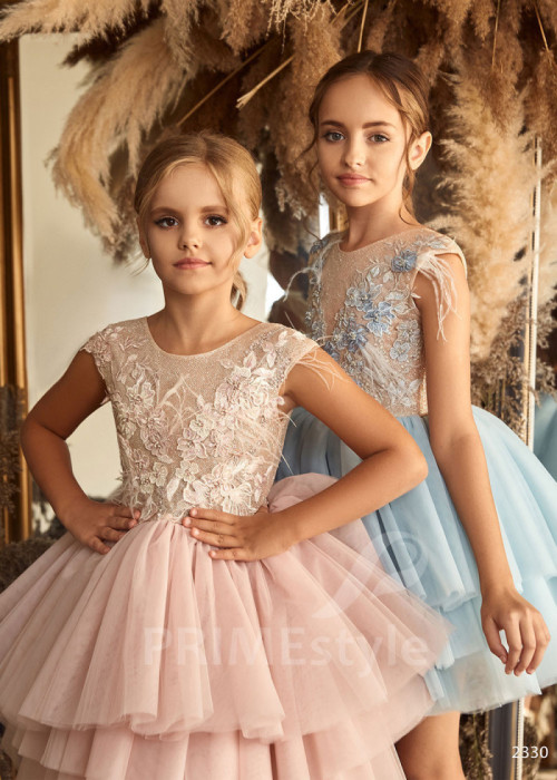 Detské šaty na svadbu LC2330 2