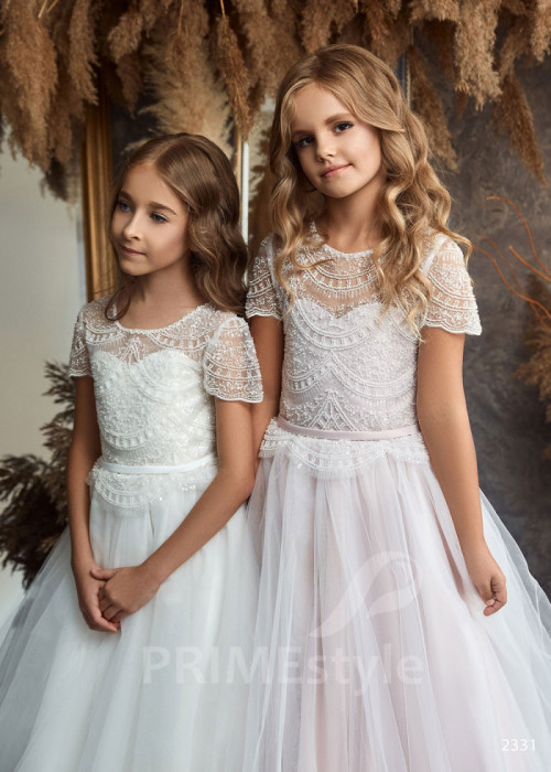 Šaty na prvé sväté prijímanie LC2331 2
