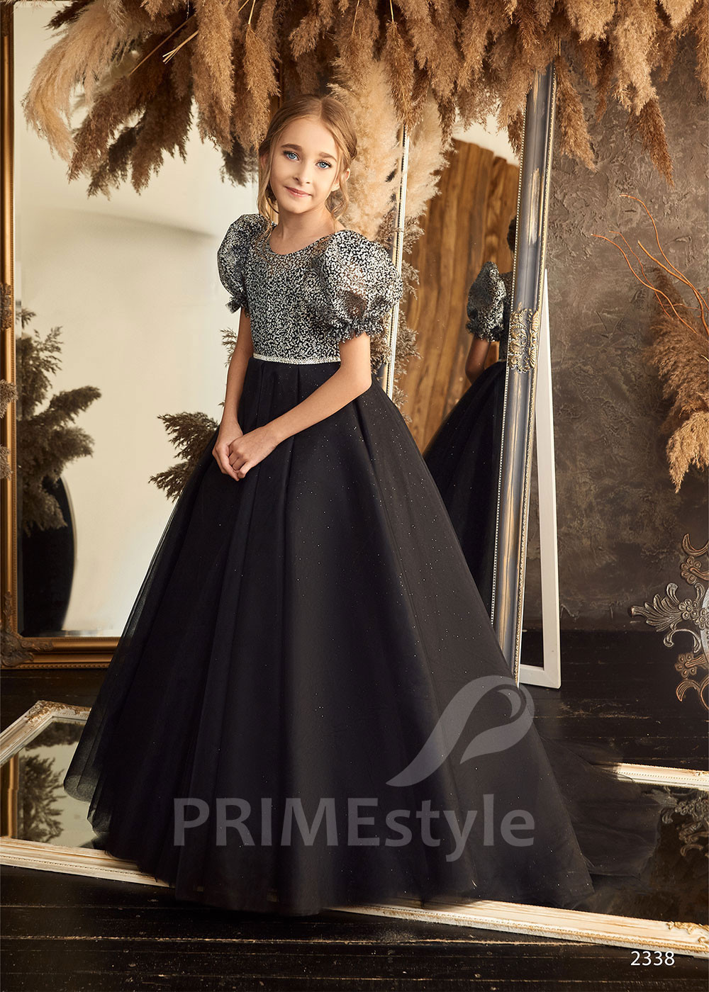 Detské slávnostné šaty LC2338