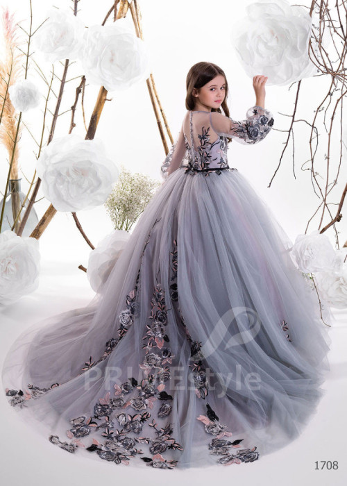 Luxusné dievčenské šaty LC1708 2