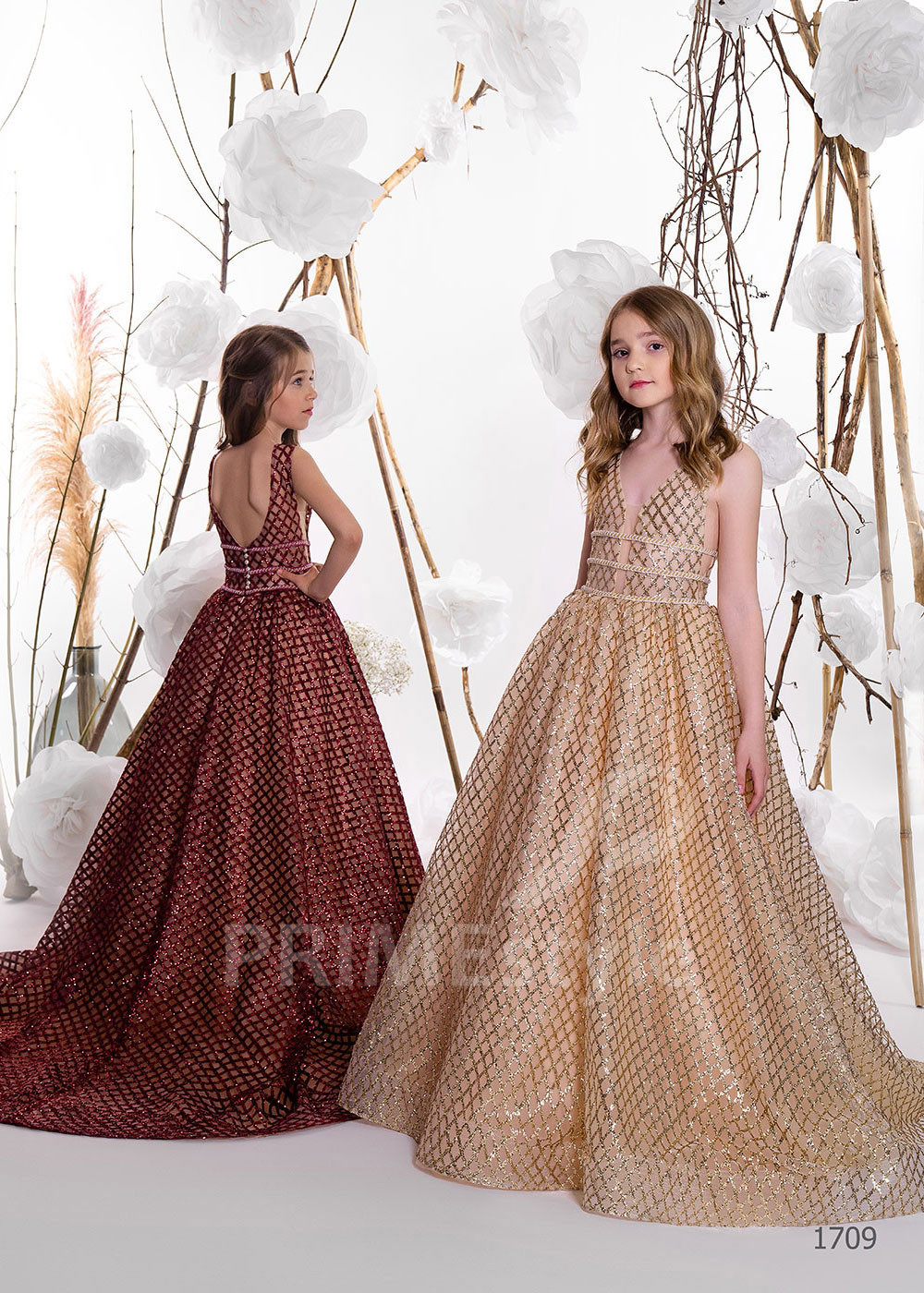 Detské slávnostné šaty LC1709