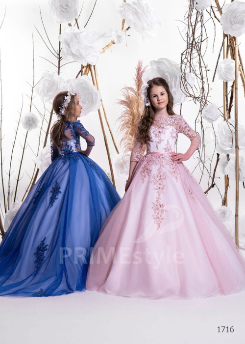 Luxusné dievčenské šaty LC1716 2