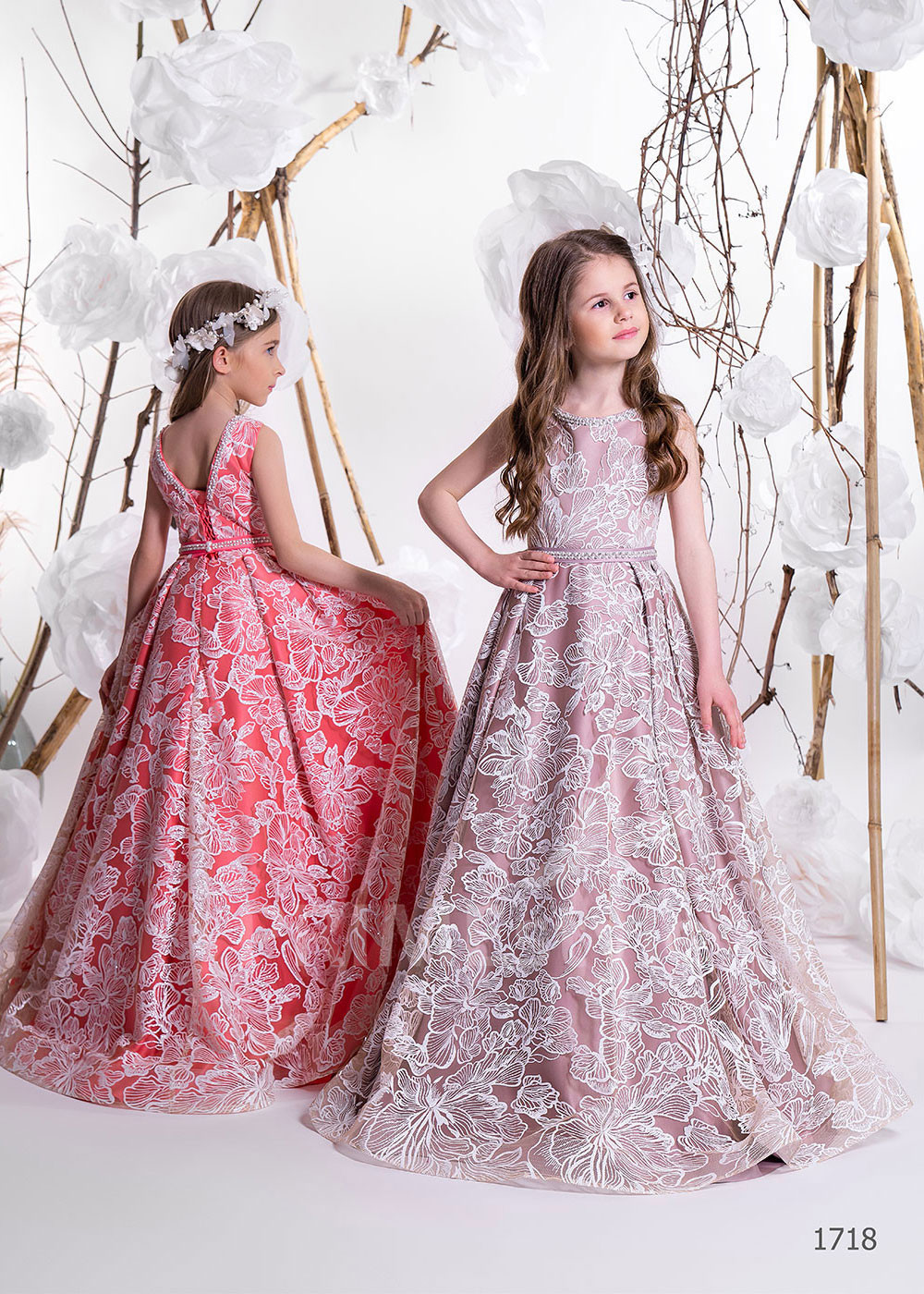 Luxusné dievčenské šaty LC1718