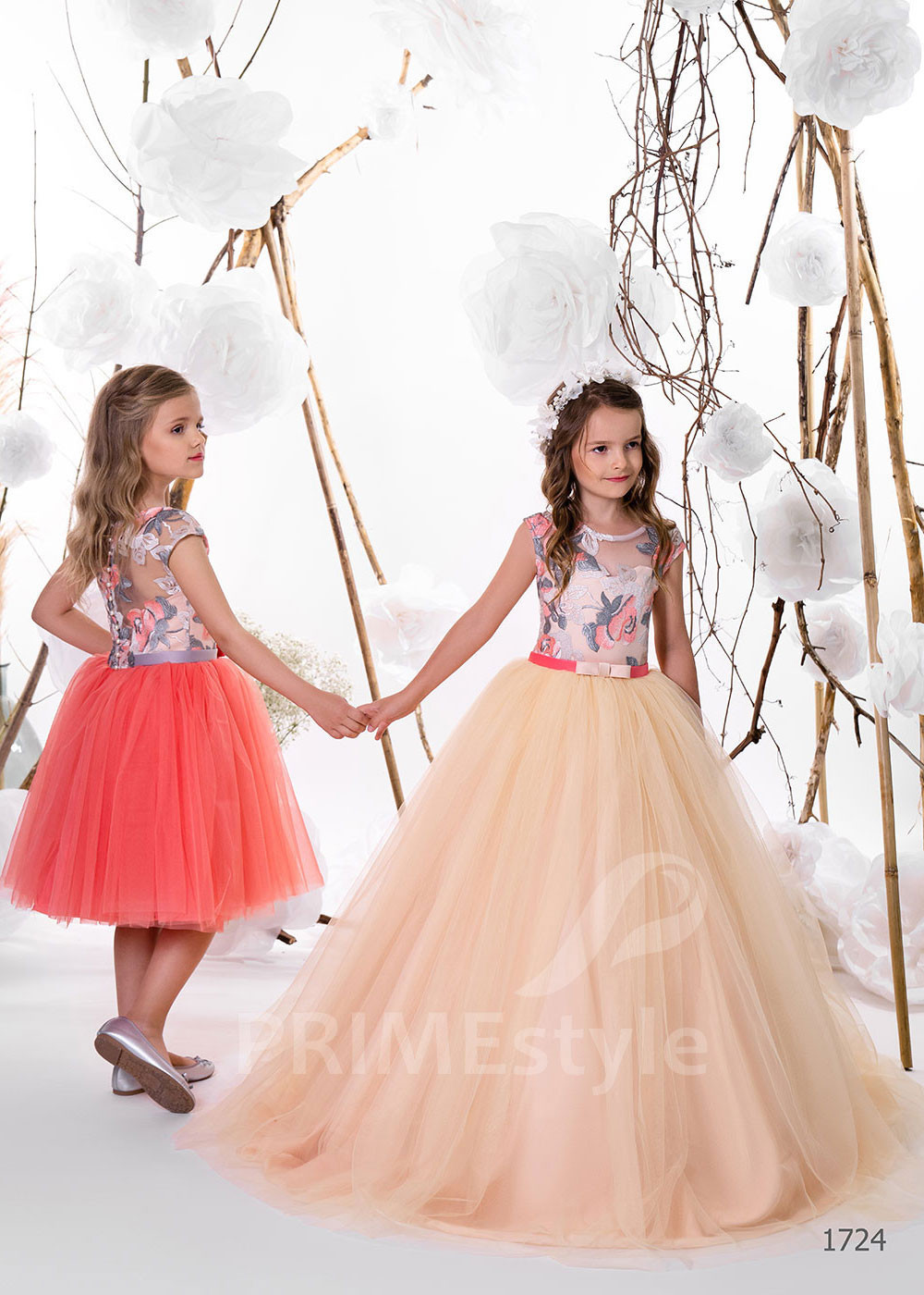 Detské spoločenské šaty LC1724