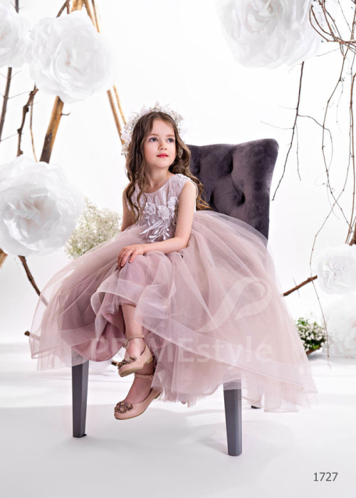 Šaty na svadbu pre malé družičky LC1727