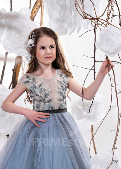 Luxusné dievčenské šaty LC1728 2