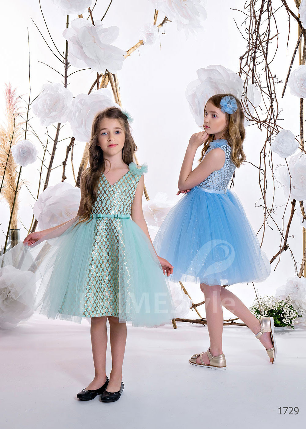 Detské šaty pre malé družičky LC1729