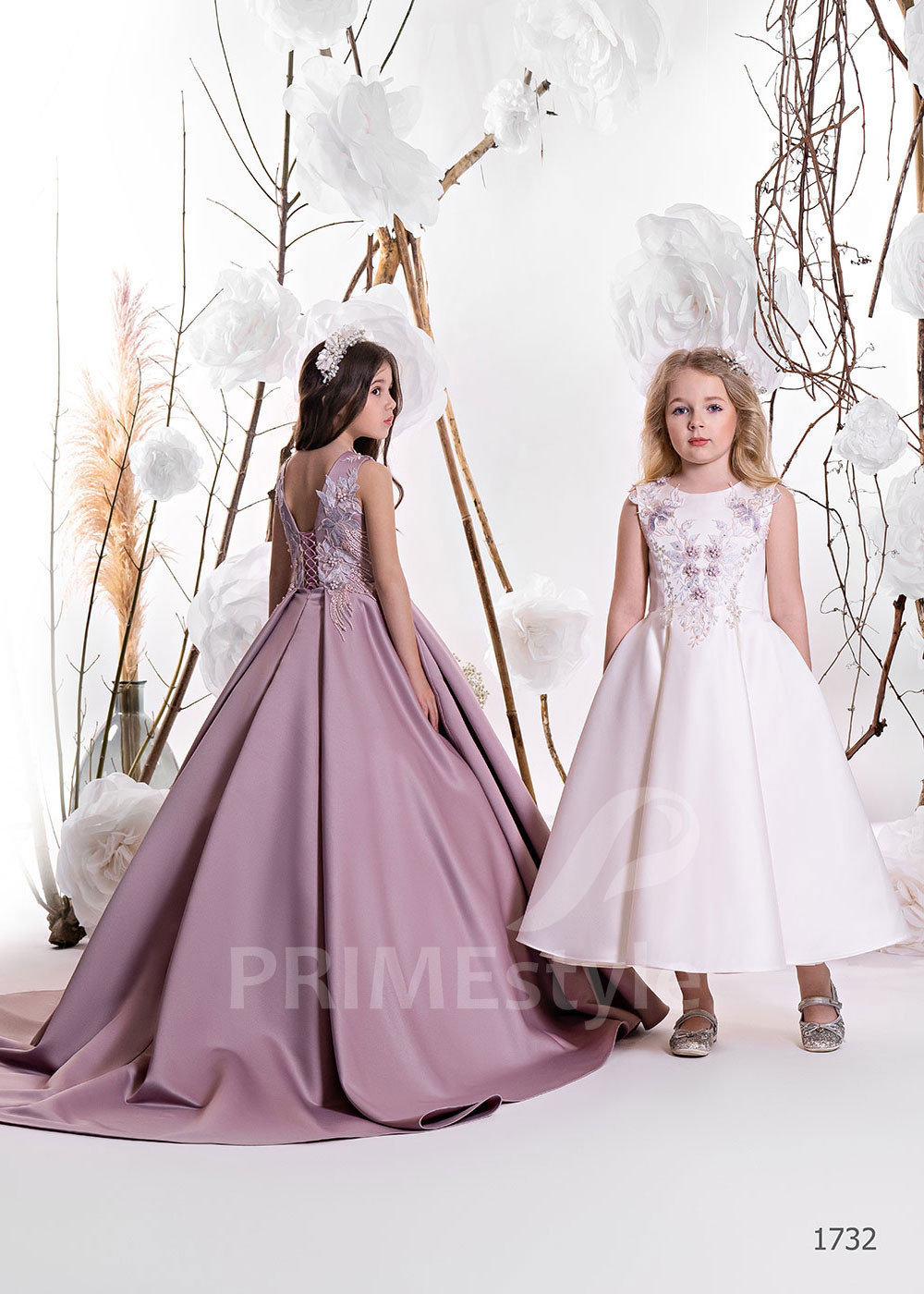 Šaty na svadbu pre malé družičky LC1732
