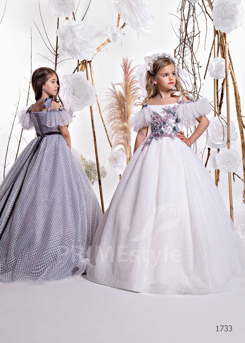 Detské šaty na svadbu LC1733