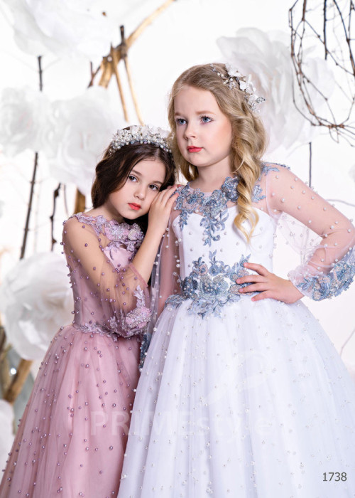 Detské šaty na svadbu LC1738 2