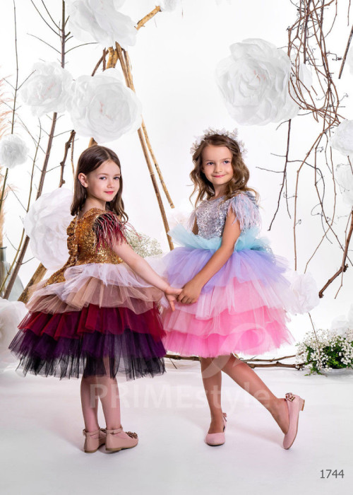 Detské sviatočné šaty LC1744 2