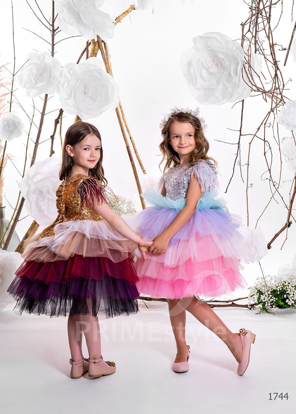 Detské sviatočné šaty LC1744