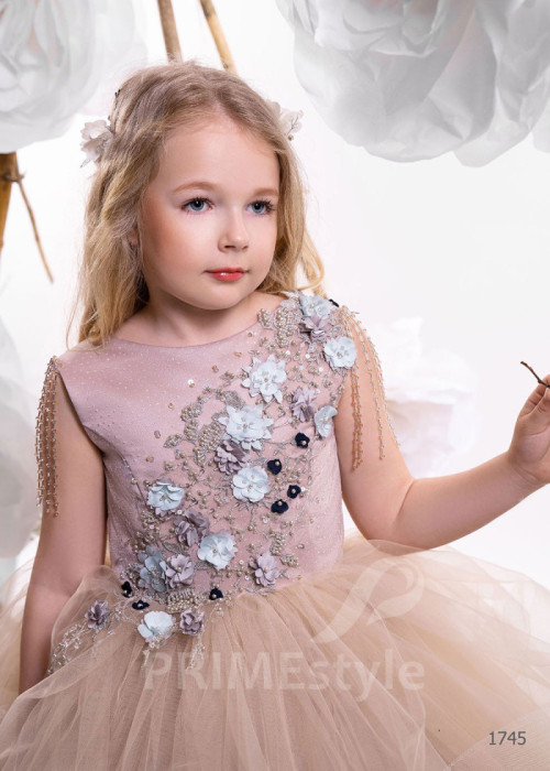 Detské šaty na svadbu LC1745 2