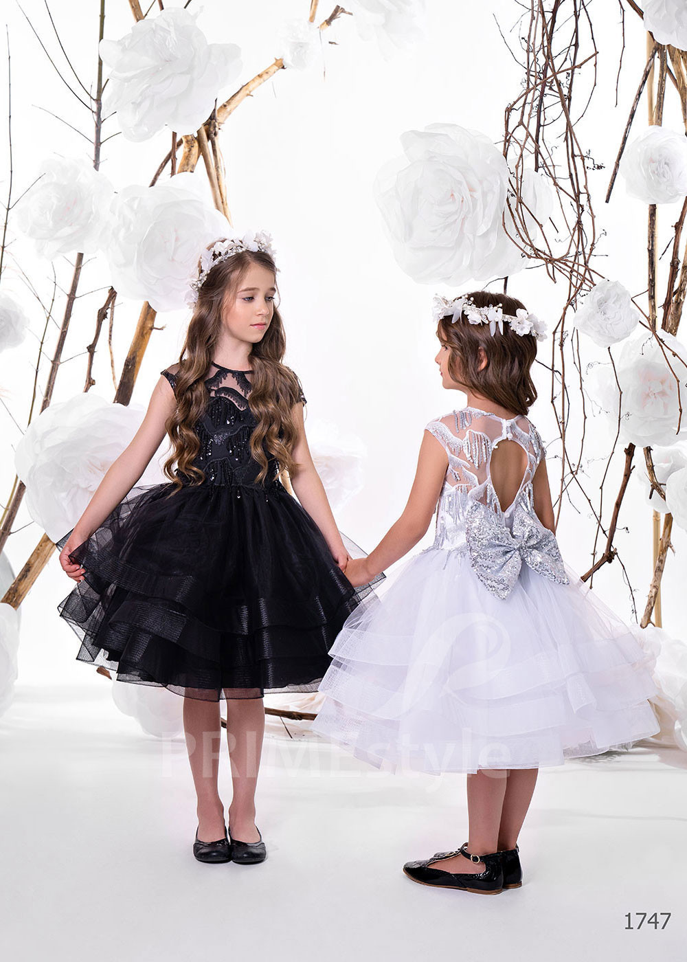 Šaty na svadbu pre malé družičky LC1747