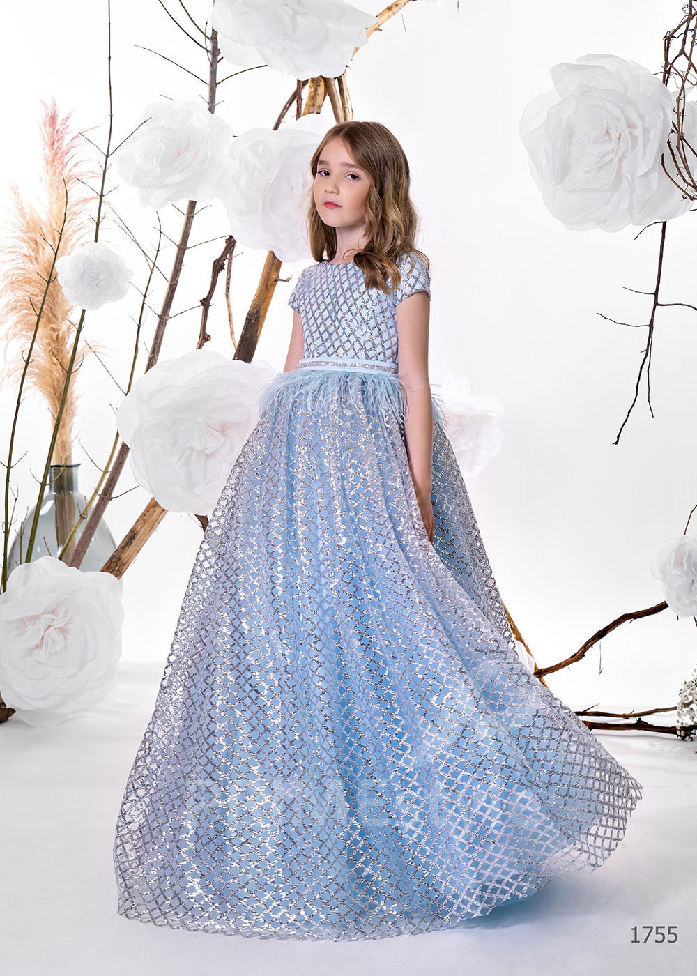 Detské sviatočné šaty LC1755