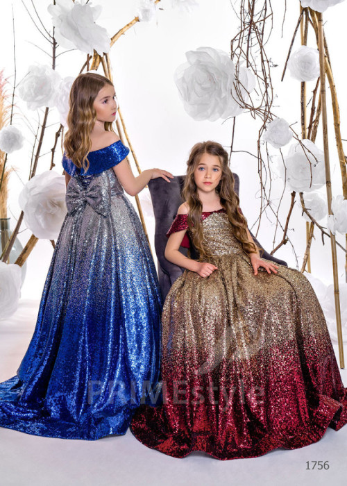 Detské sviatočné šaty LC1756 2