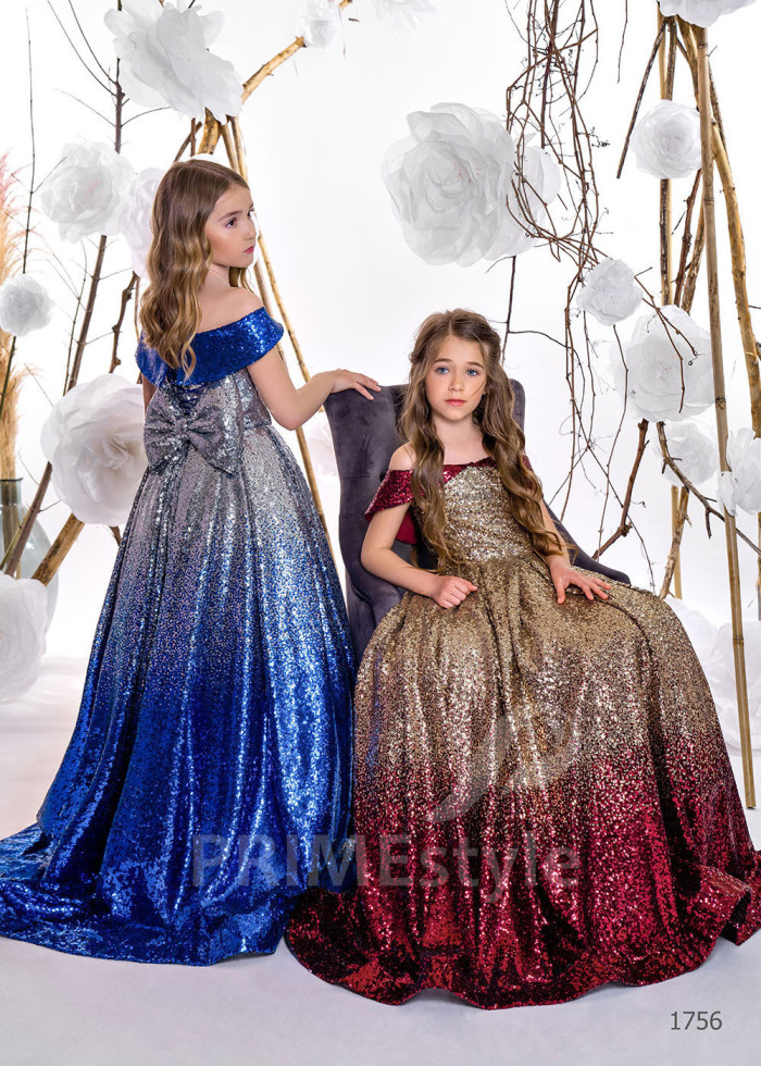 Detské sviatočné šaty LC1756