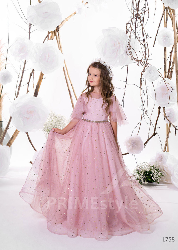 Detské šaty na svadbu LC1758