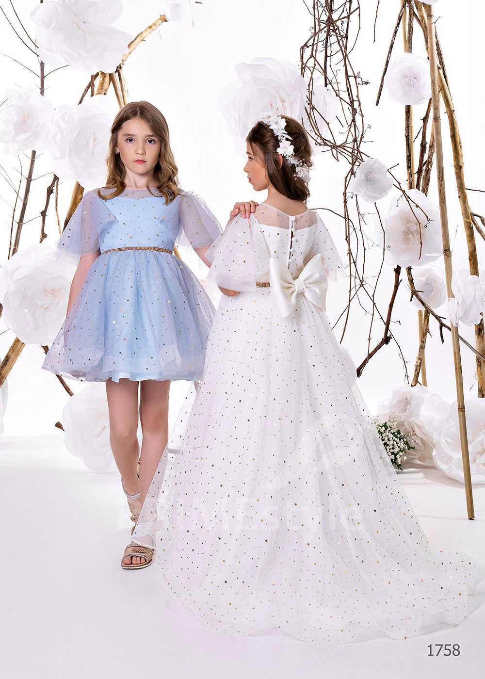 Detské šaty na svadbu LC1758