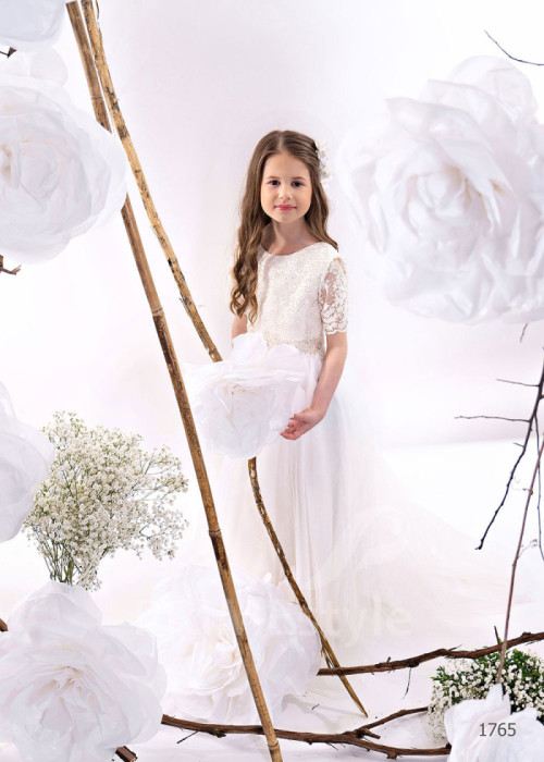 Detské šaty pre malé družičky LC1765 2