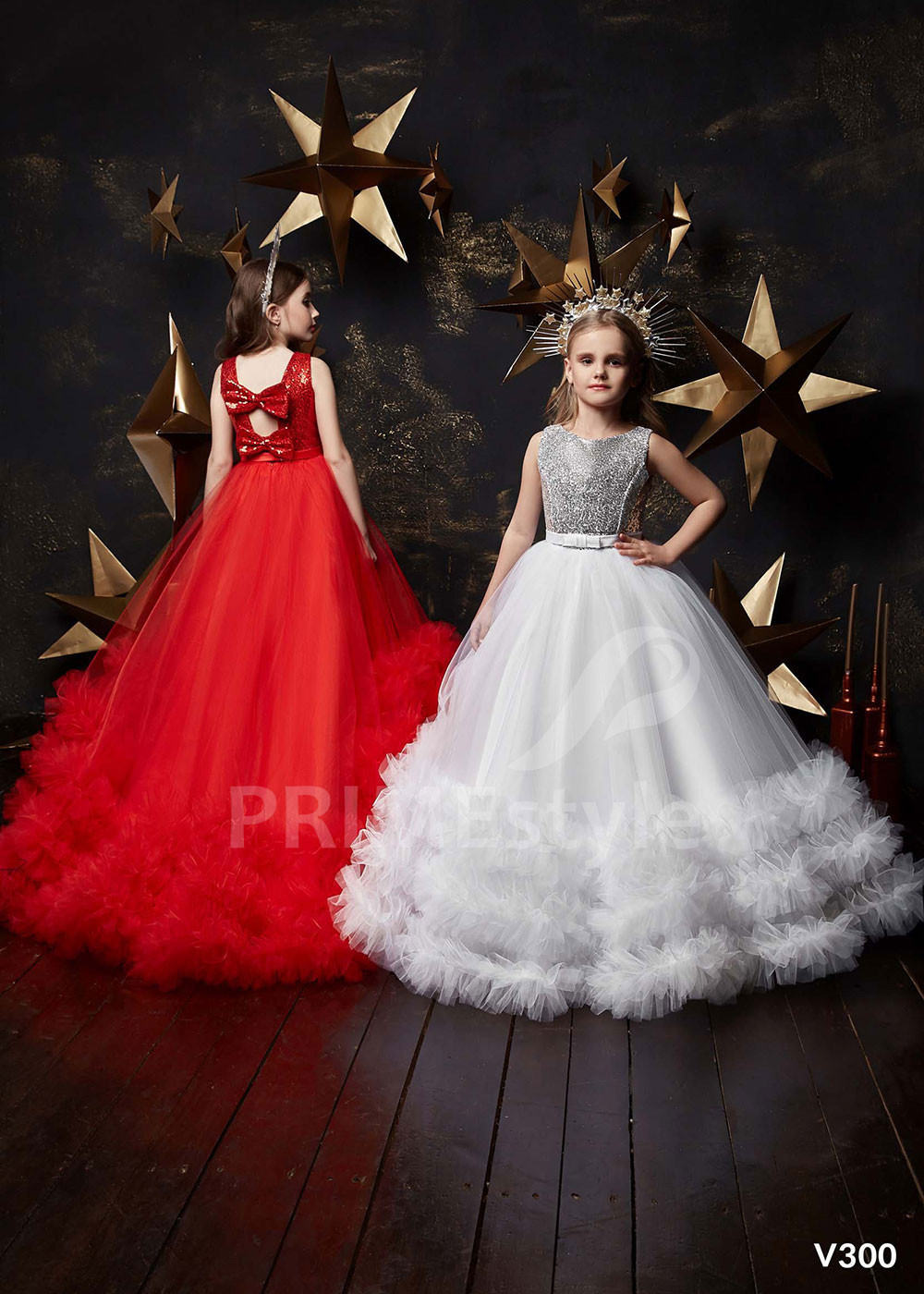 Slávnostné dievčenské šaty LV300