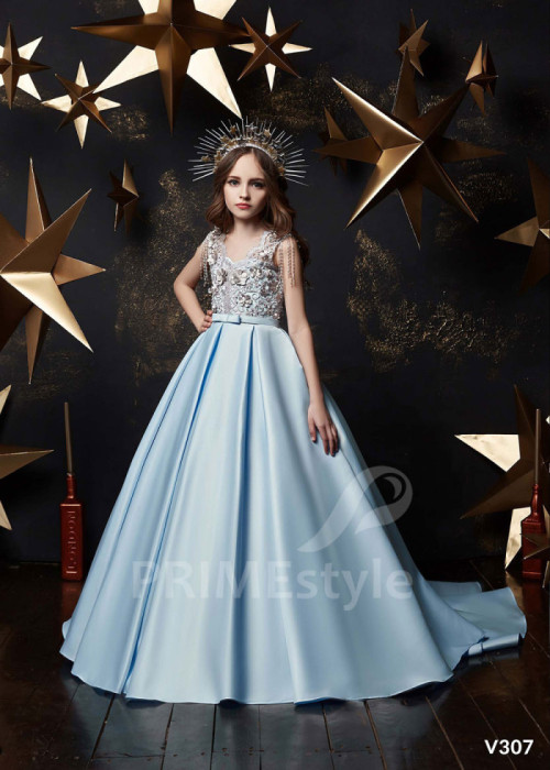 Šaty na svadbu pre malé družičky LV307