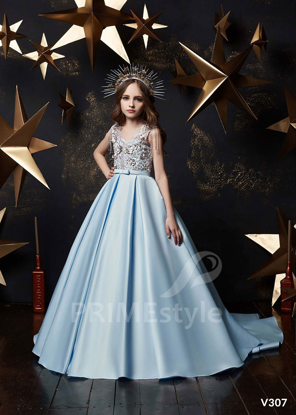 Šaty na svadbu pre malé družičky LV307