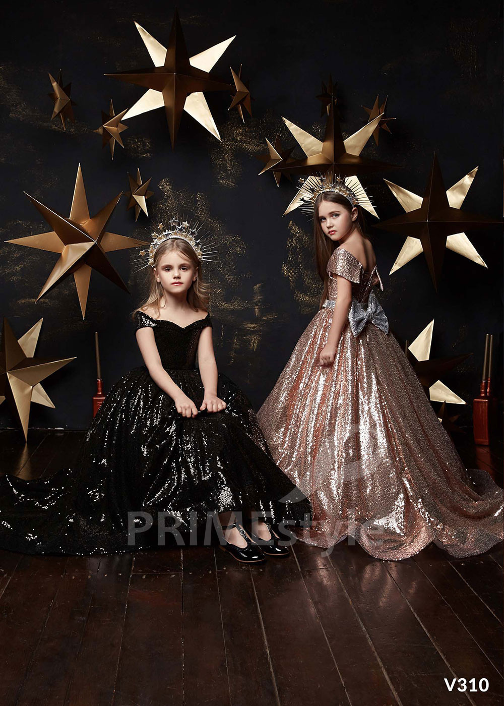 Slávnostné dievčenské šaty LV310