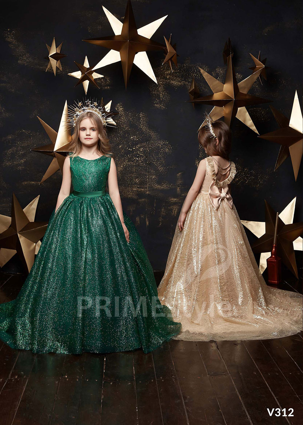 Detské sviatočné šaty LV312