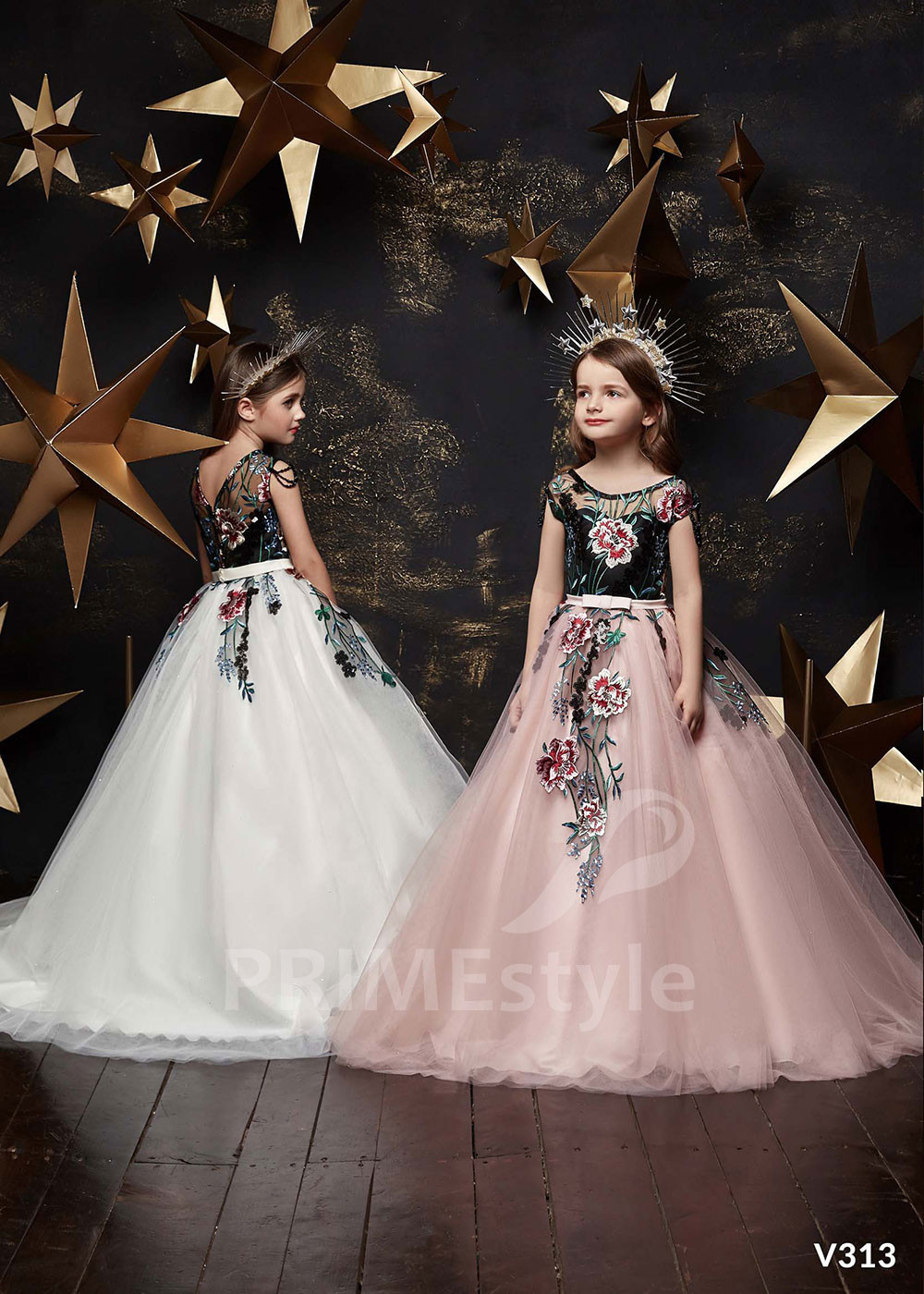 Detské princeznovské šaty LV313