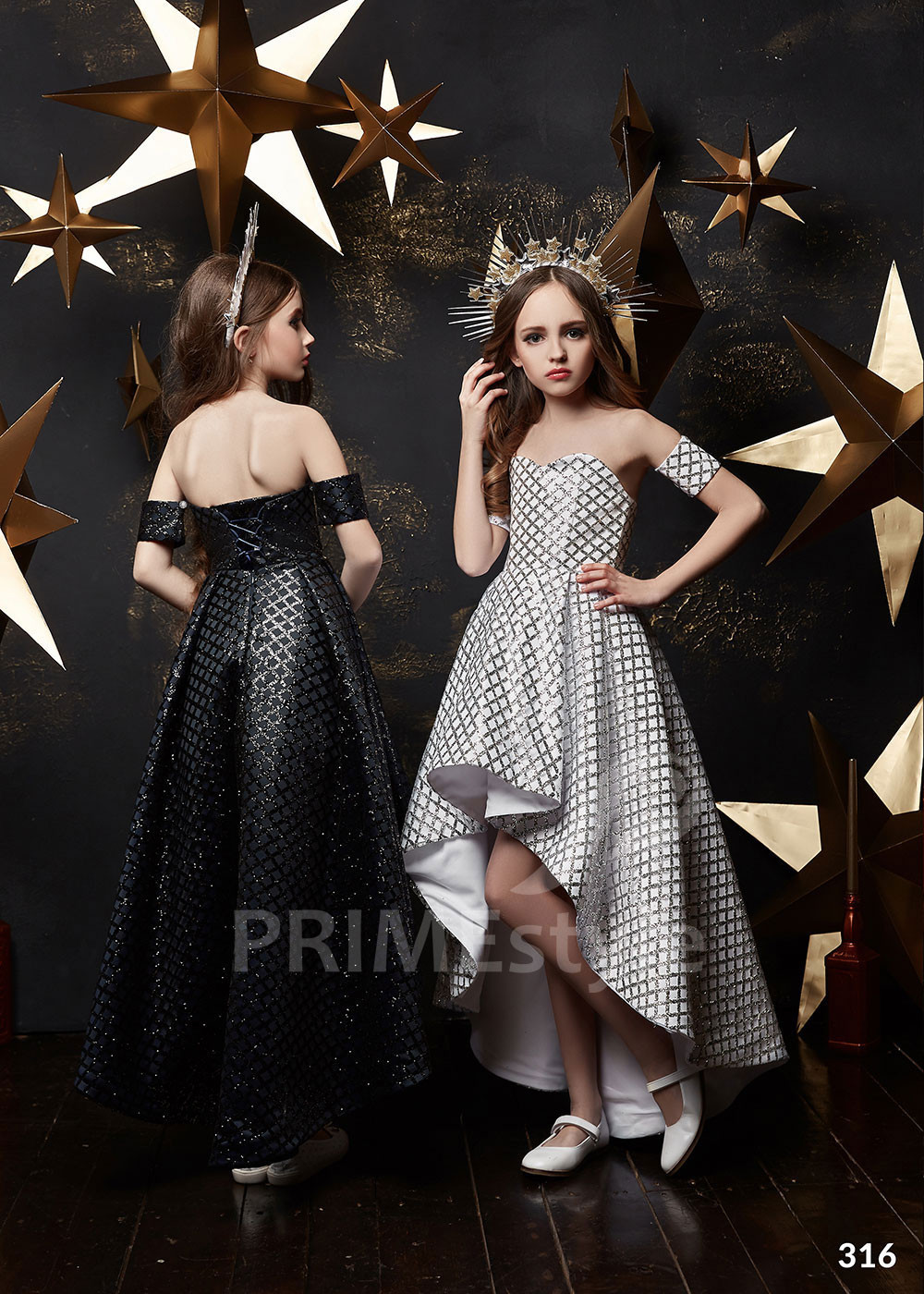 Slávnostné dievčenské šaty LV316