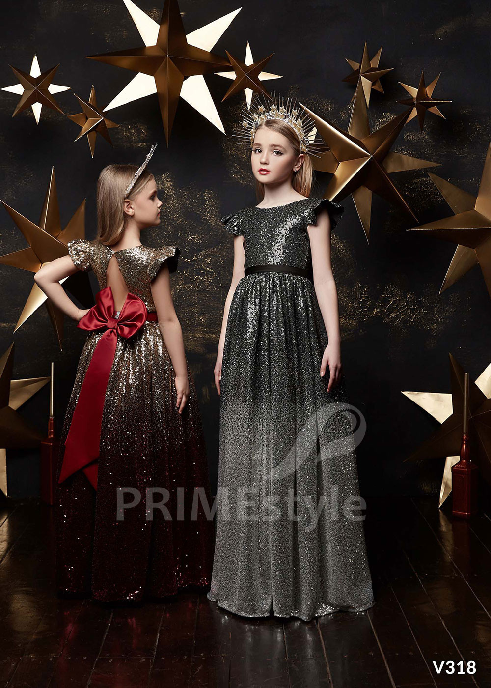 Detské sviatočné šaty LV318