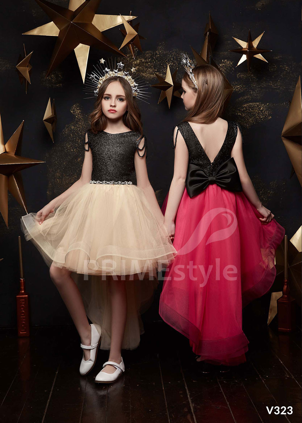 Detské slávnostné šaty LV323