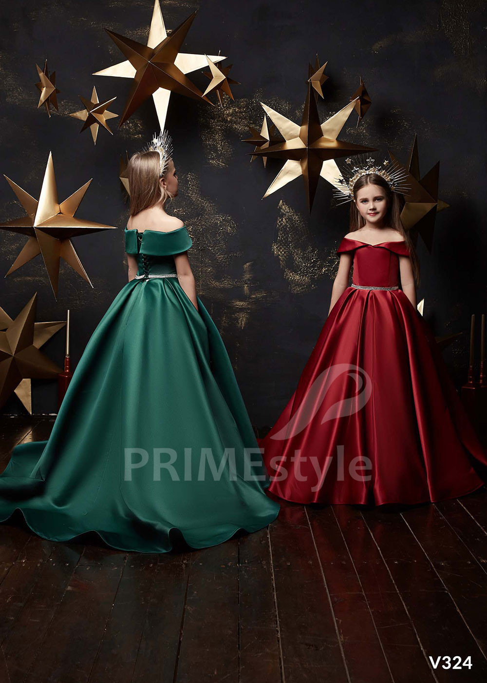 Dievčenské spoločenské šaty LV324