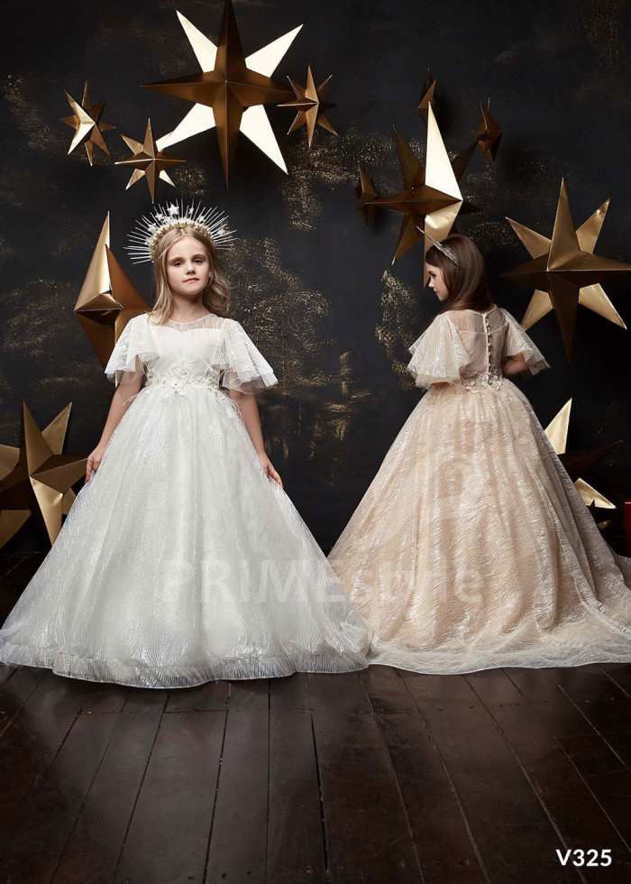 Detské šaty na svadbu LV325