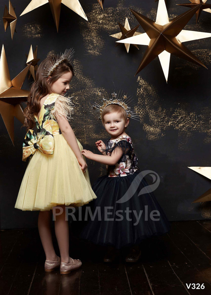 Detské spoločenské šaty LV326