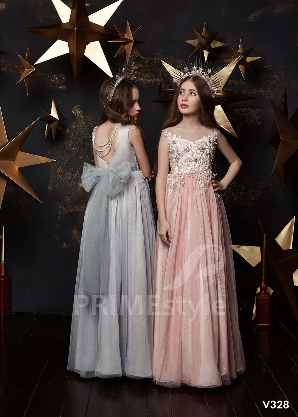 Detské šaty na svadbu LV328