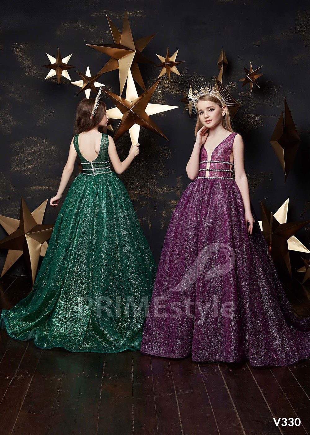 Slávnostné dievčenské šaty LV330