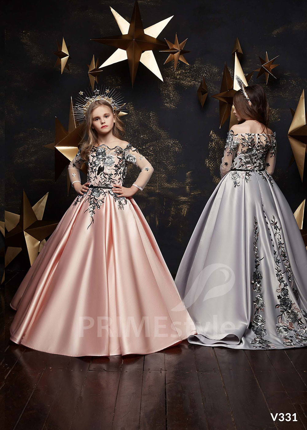 Detské princeznovské šaty LV331