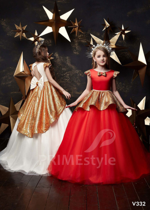 Luxusné dievčenské šaty LV332