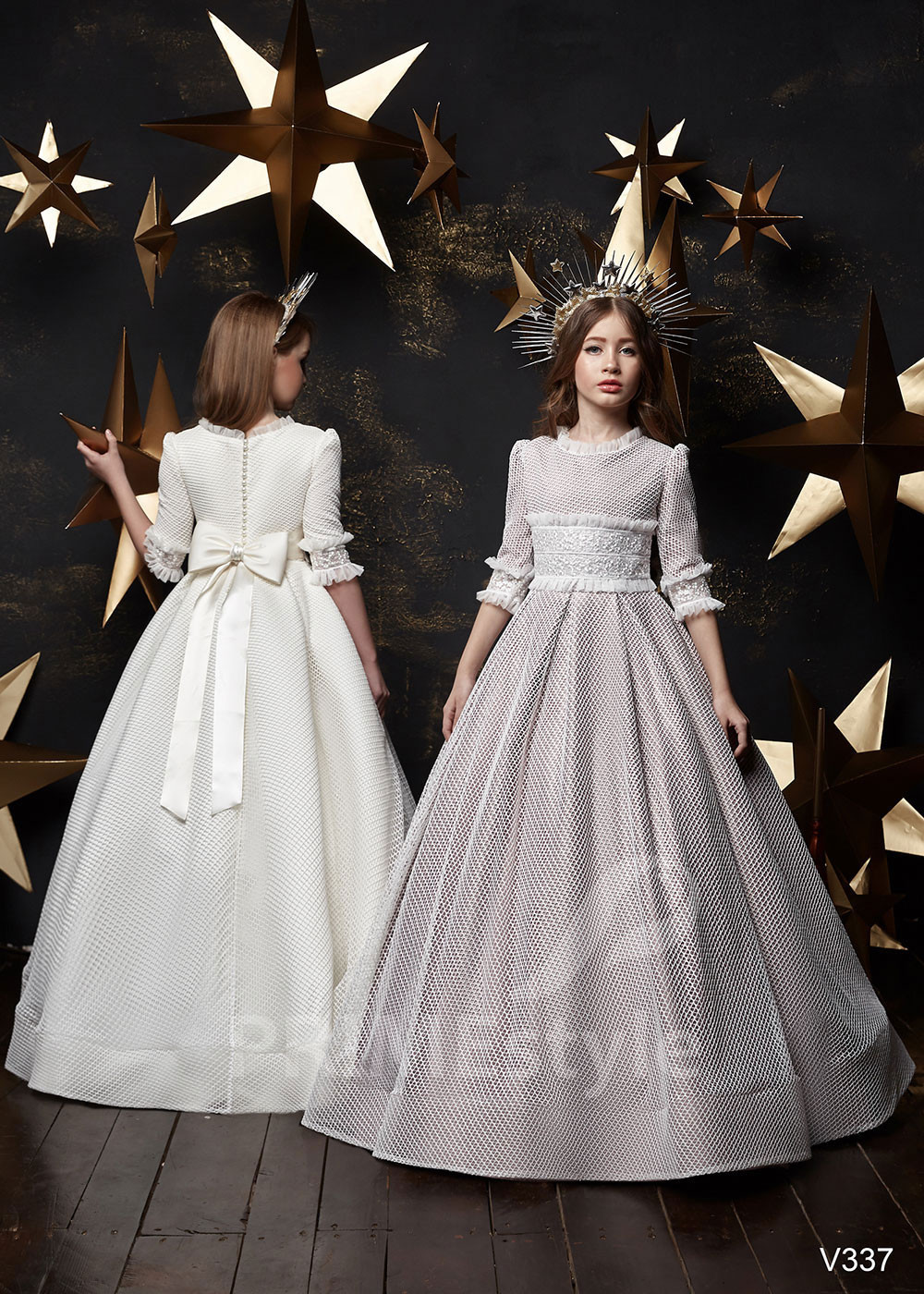 Luxusné dievčenské šaty LV337