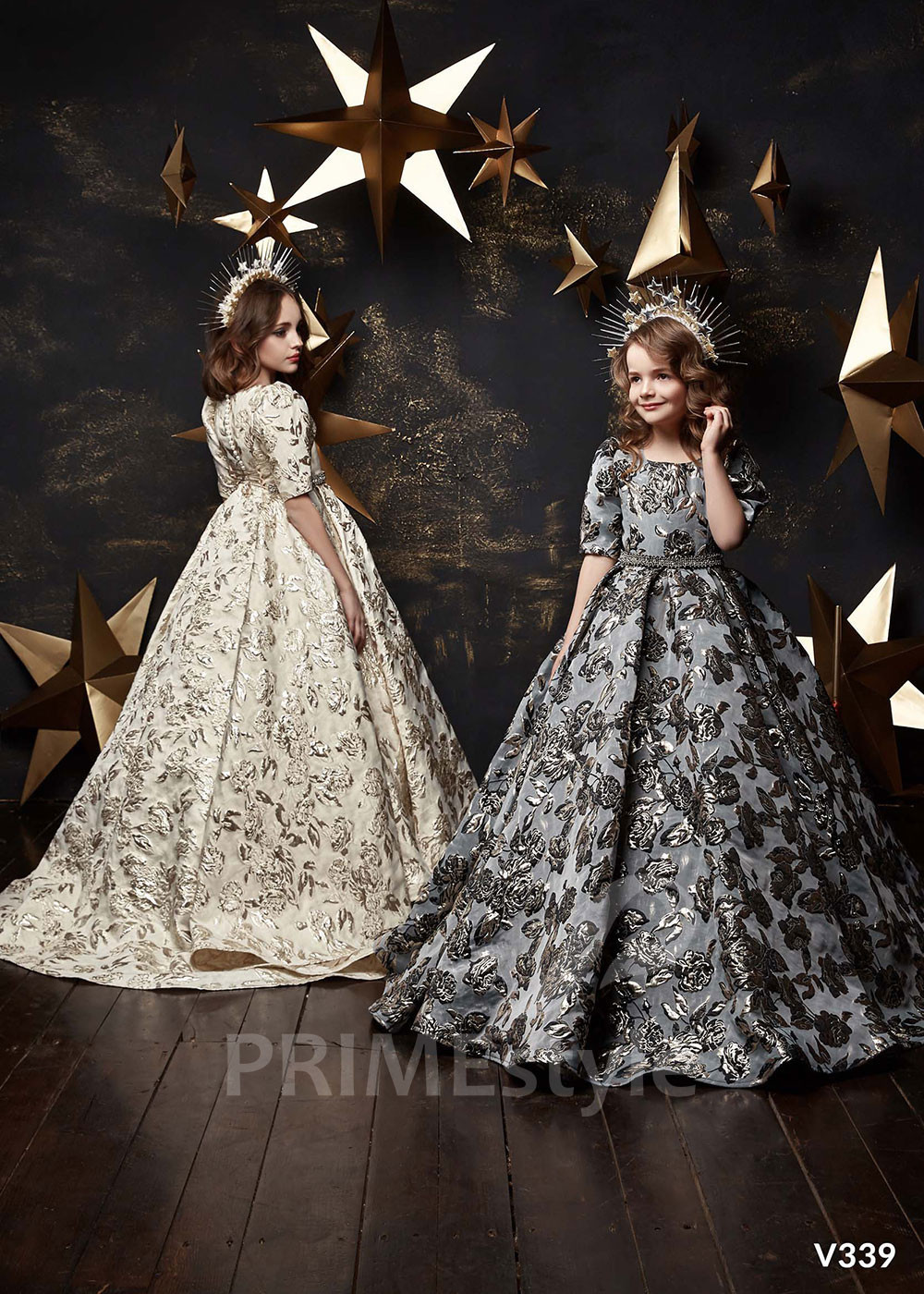 Luxusné dievčenské šaty LV339