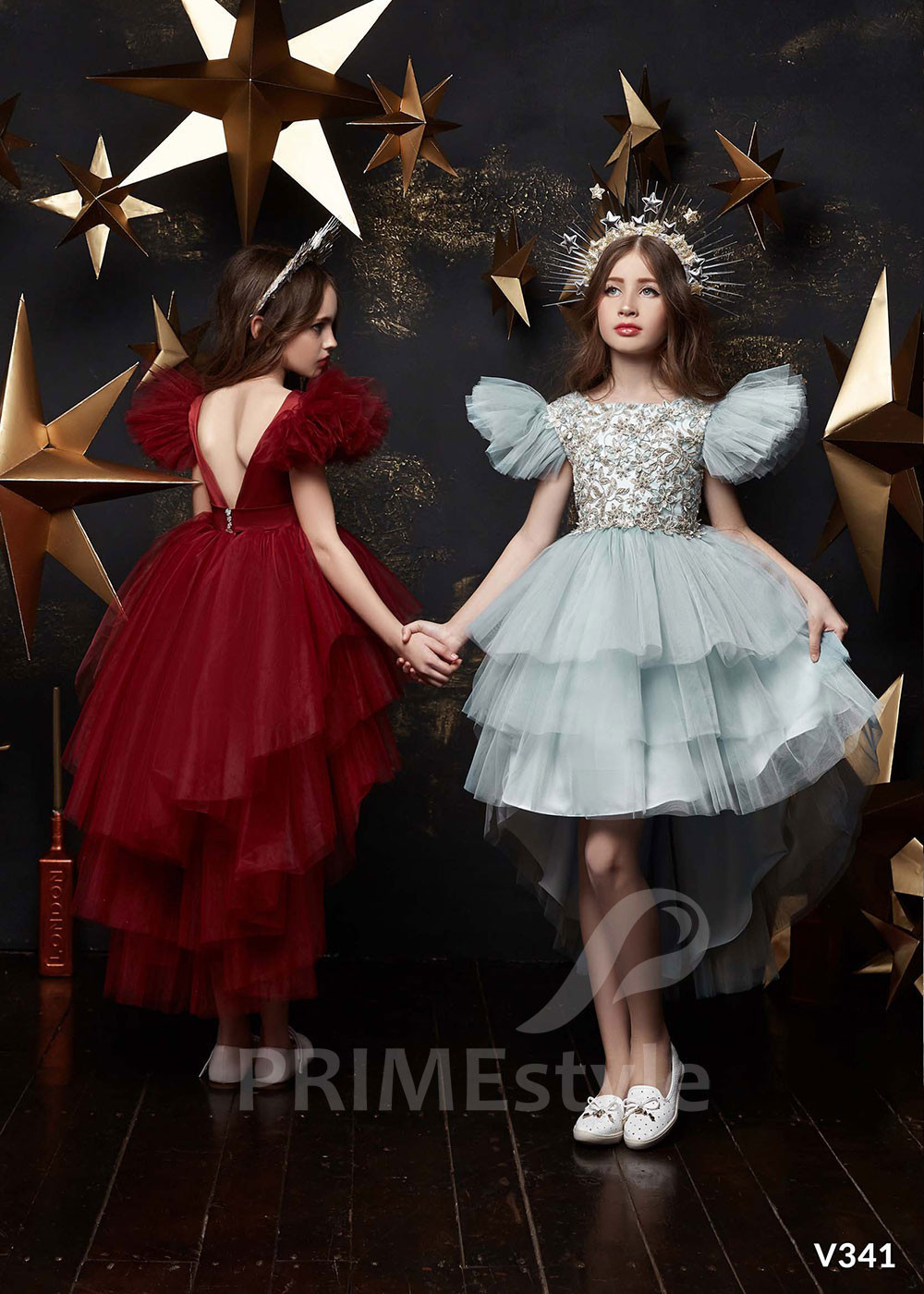 Detské šaty pre malé družičky LV341