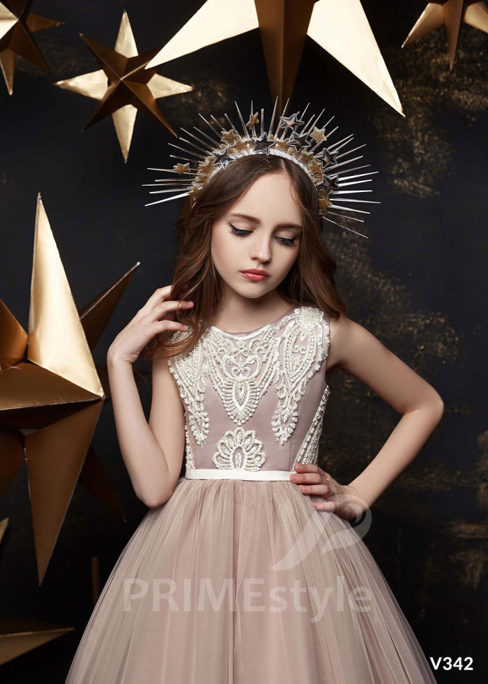 Detské šaty na svadbu LV342