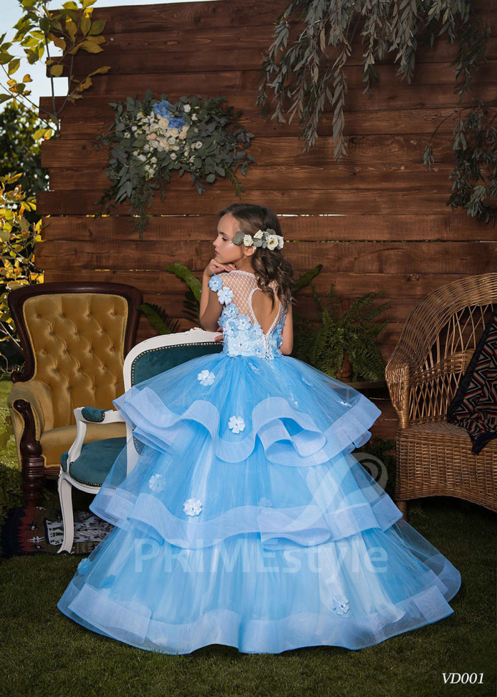 Luxusné dievčenské šaty LV001