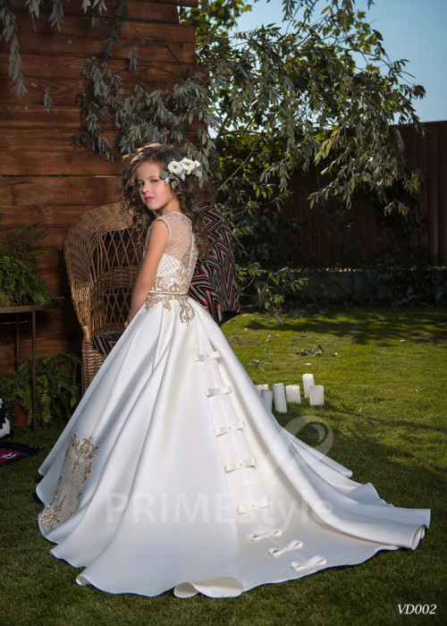 Luxusné dievčenské šaty LV002